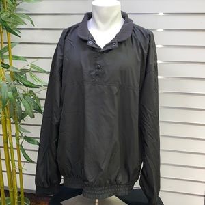Tri Mountain Black Pullover windbreaker
